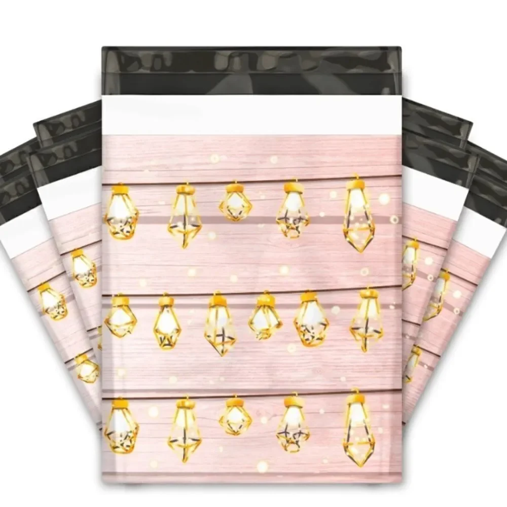 Poly Mailers 10x13 14.5x9 35 poly mailers 35 stickers